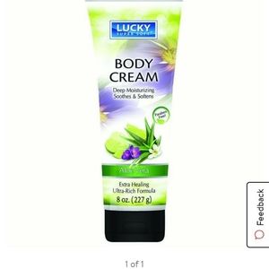 Body cream lotion Aloe Vera
